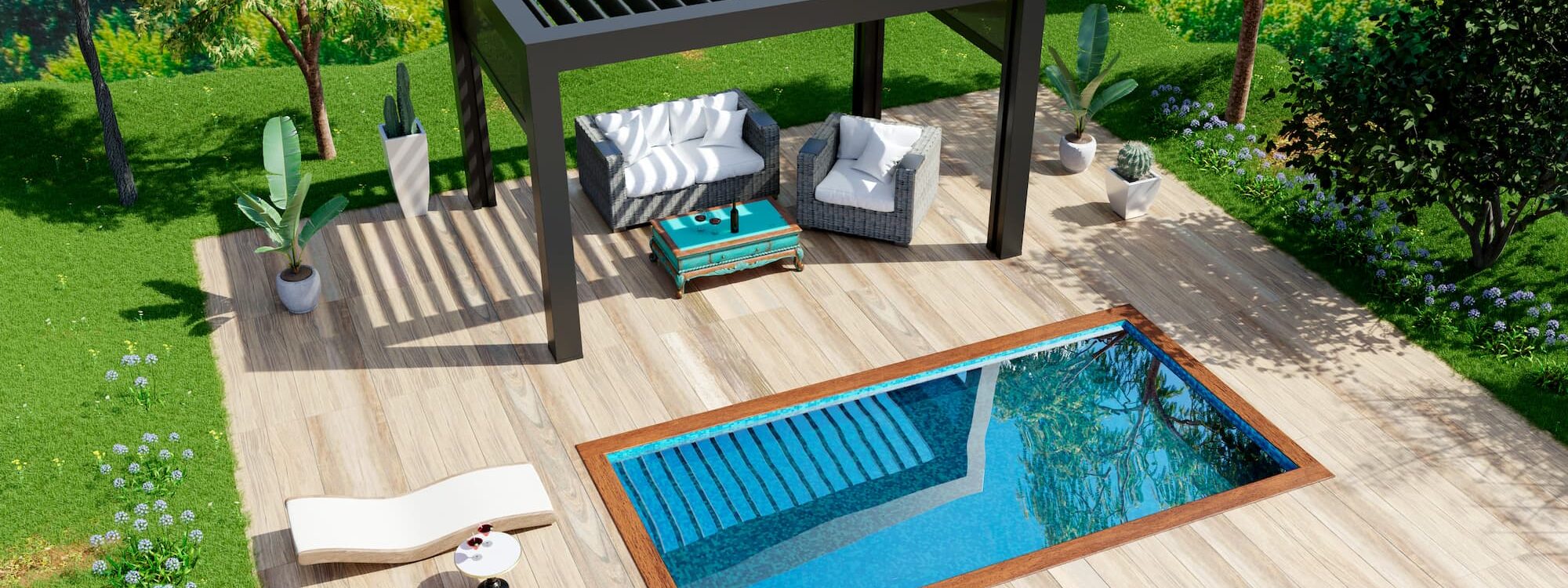Quelles dimensions choisir pour un poolhouse abritant un local technique pour piscine ? Belfort