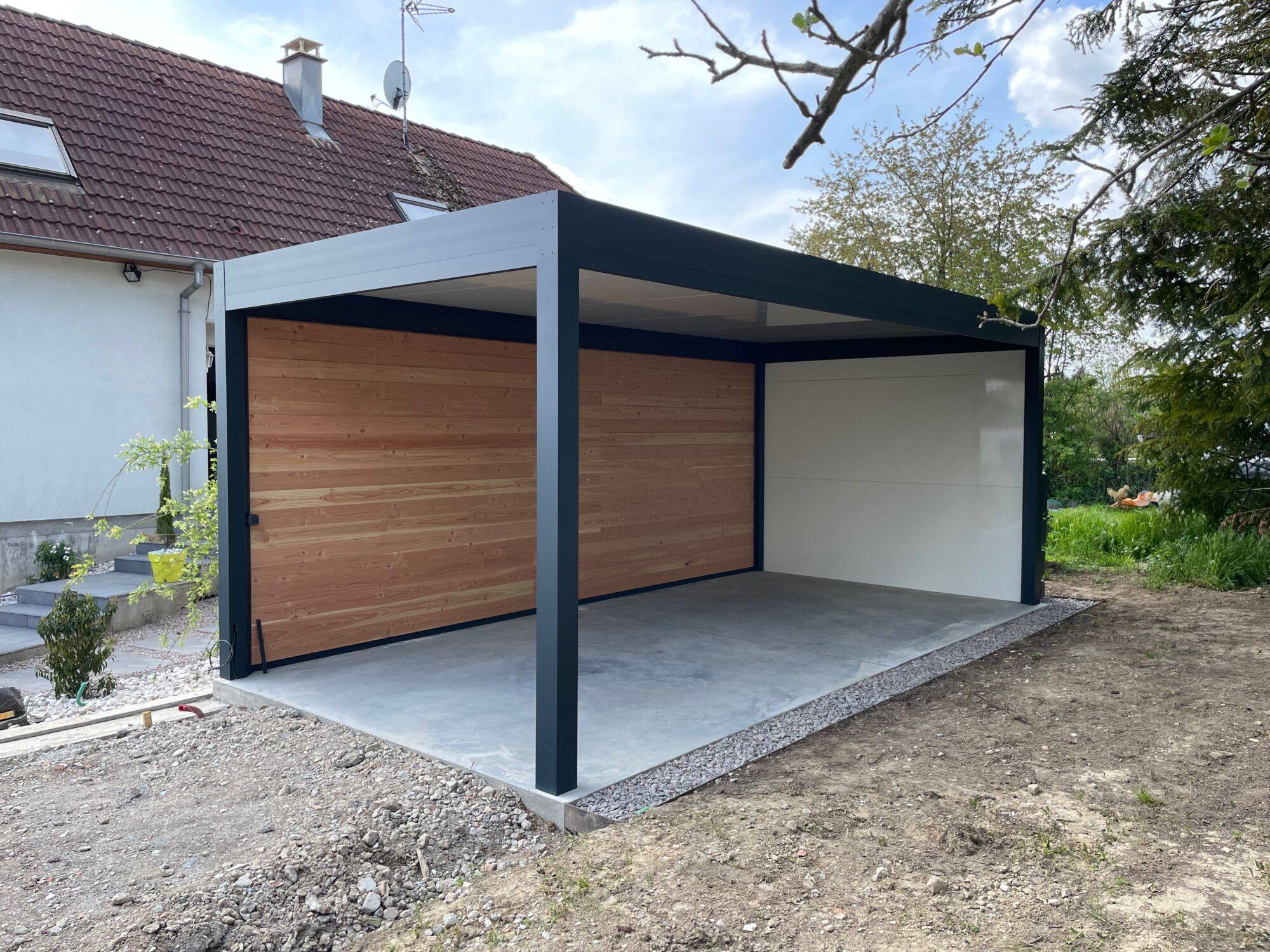 Carport en bois vs carport en métal : lequel choisir ? Kingersheim