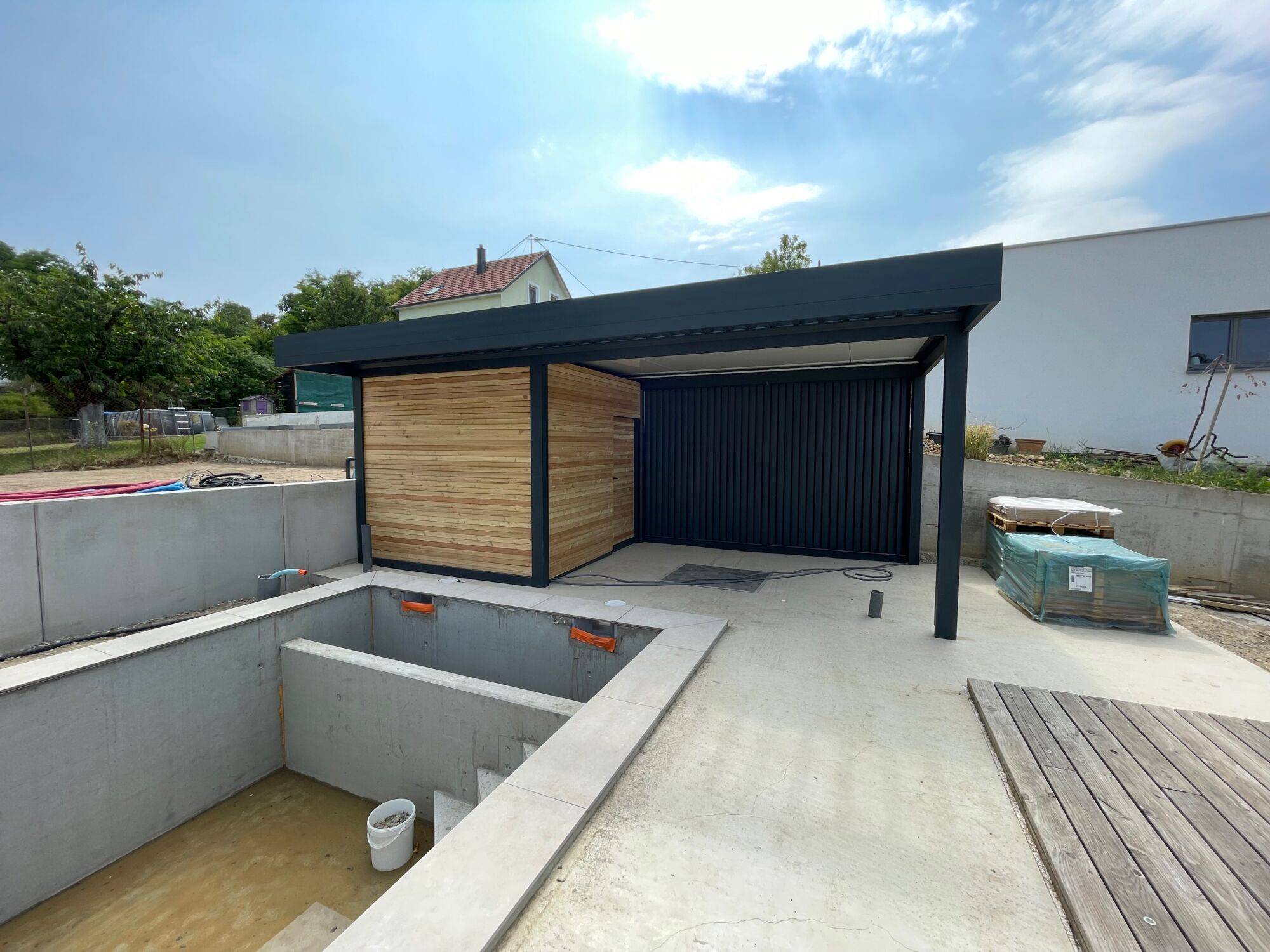 Fabrication et conception de poolhouse pour piscines et abris de jardin à Wittelsheim aux environs de Saint-Louis Montbéliard 1